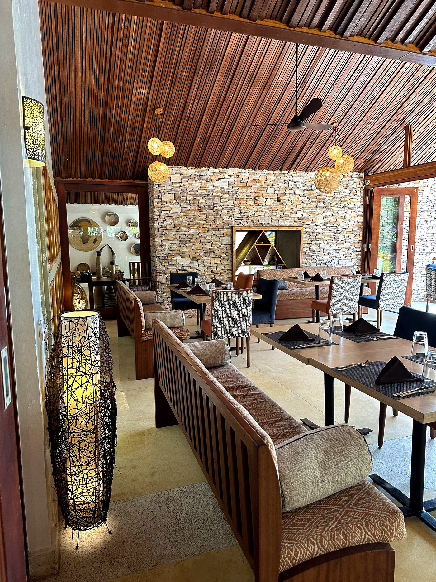 a resort dining room interior